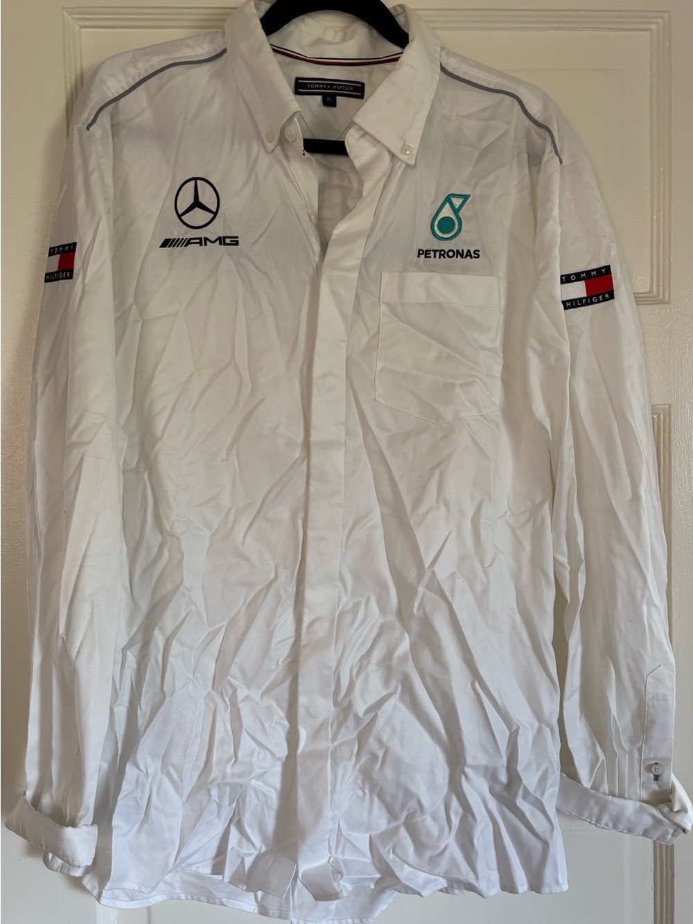 Tommy Hilfiger x Mercedes-AMG Petronas White Racing Shirt